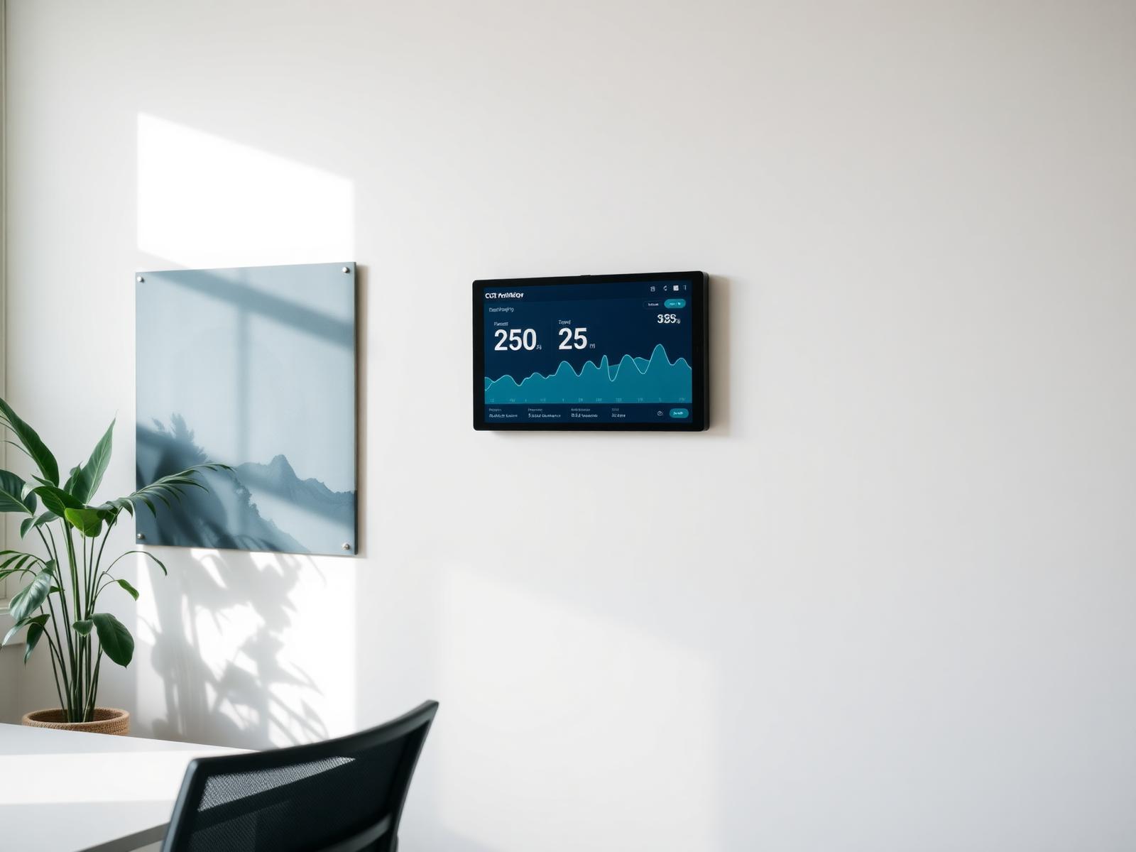 CO₂ monitoring dashboard